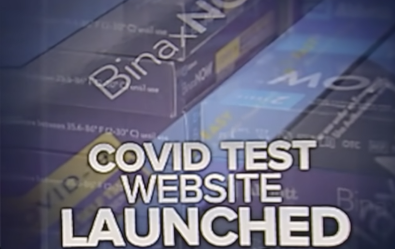 Biden administration launches website for free at-home COVID-19 tests