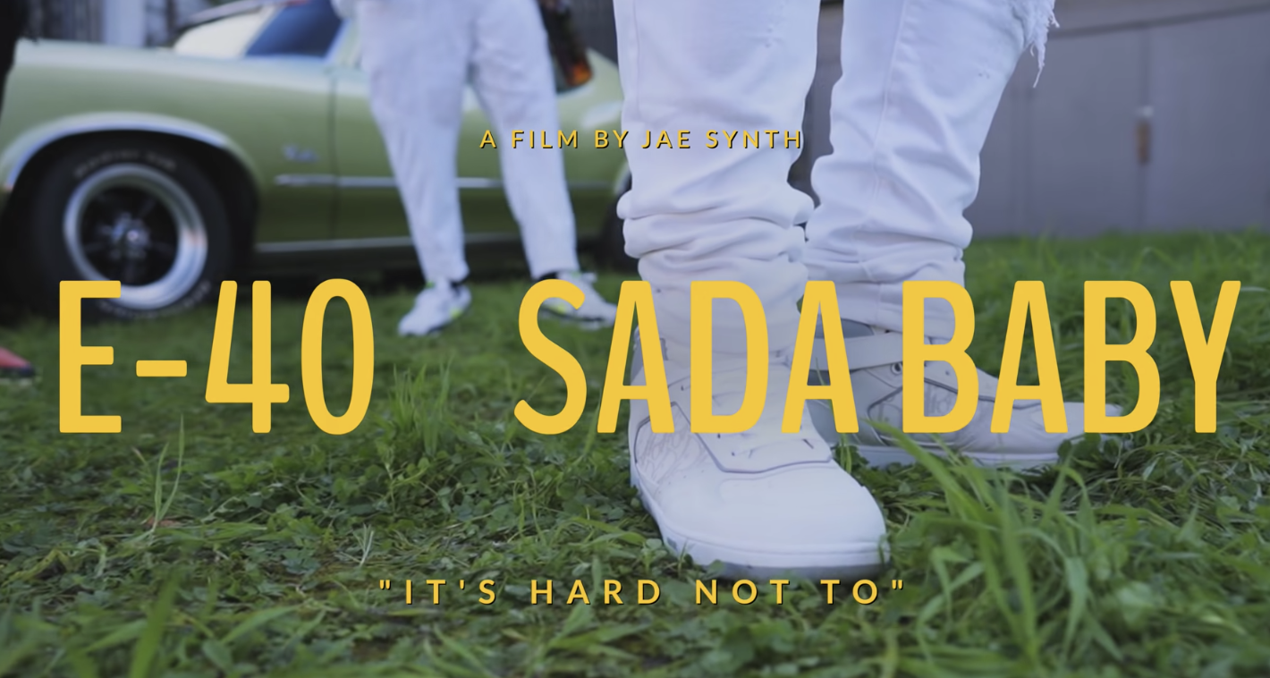 E-40 Feat. Sada Baby "It's Hard Not To"  (MUSIC VIDEO)