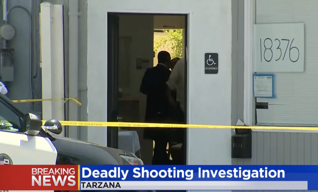 Victim shot and killed at Tarzana marijuana dispensary