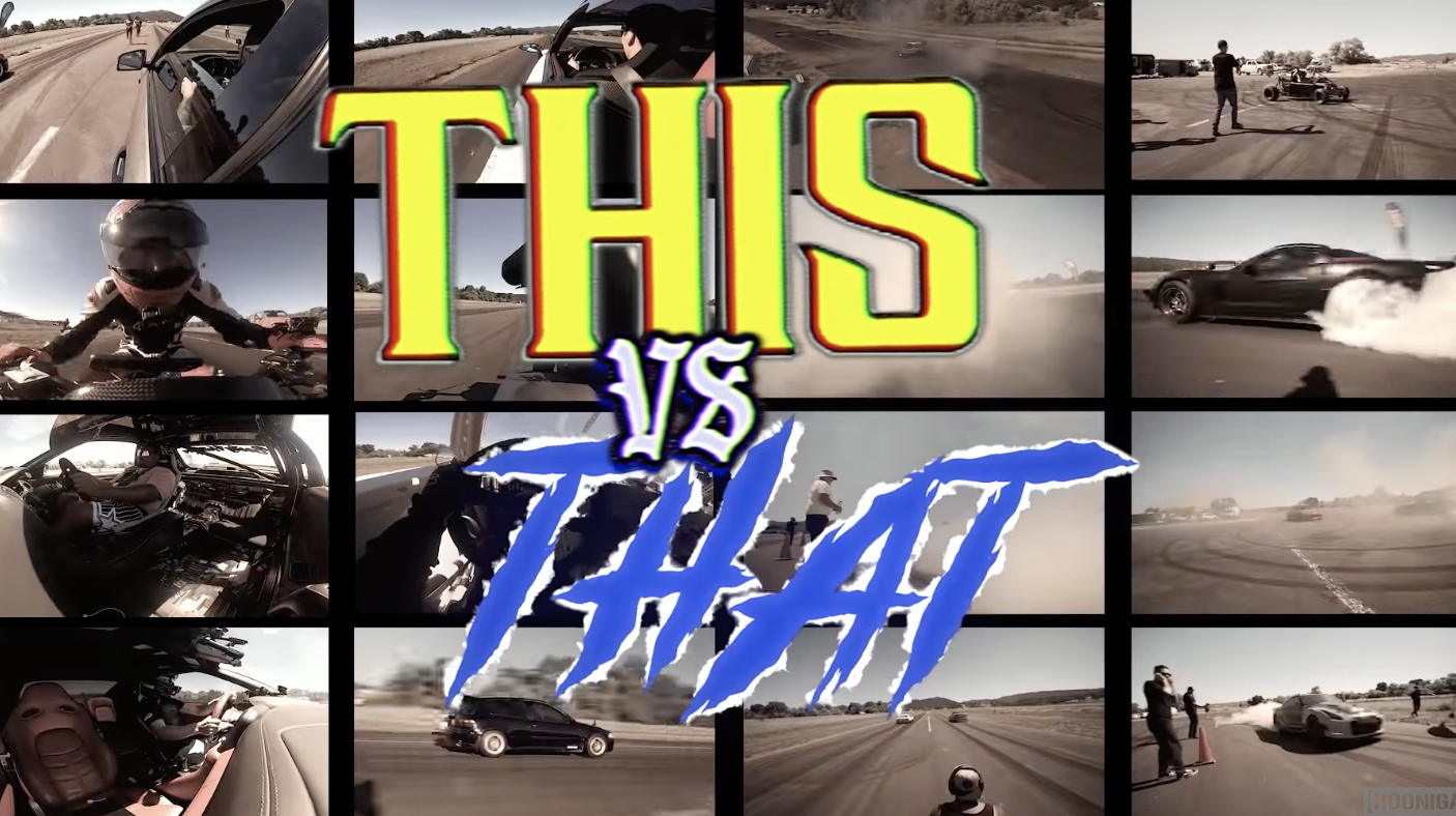 800hp Cadillac Wagon vs Drag Spec Fox Body Mustang // THIS vs THAT