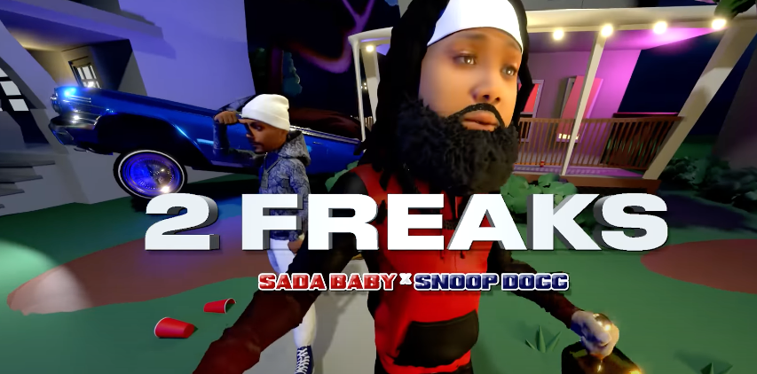 Sada Baby - 2 Freaks ft. Snoop Dogg (Visualizer)