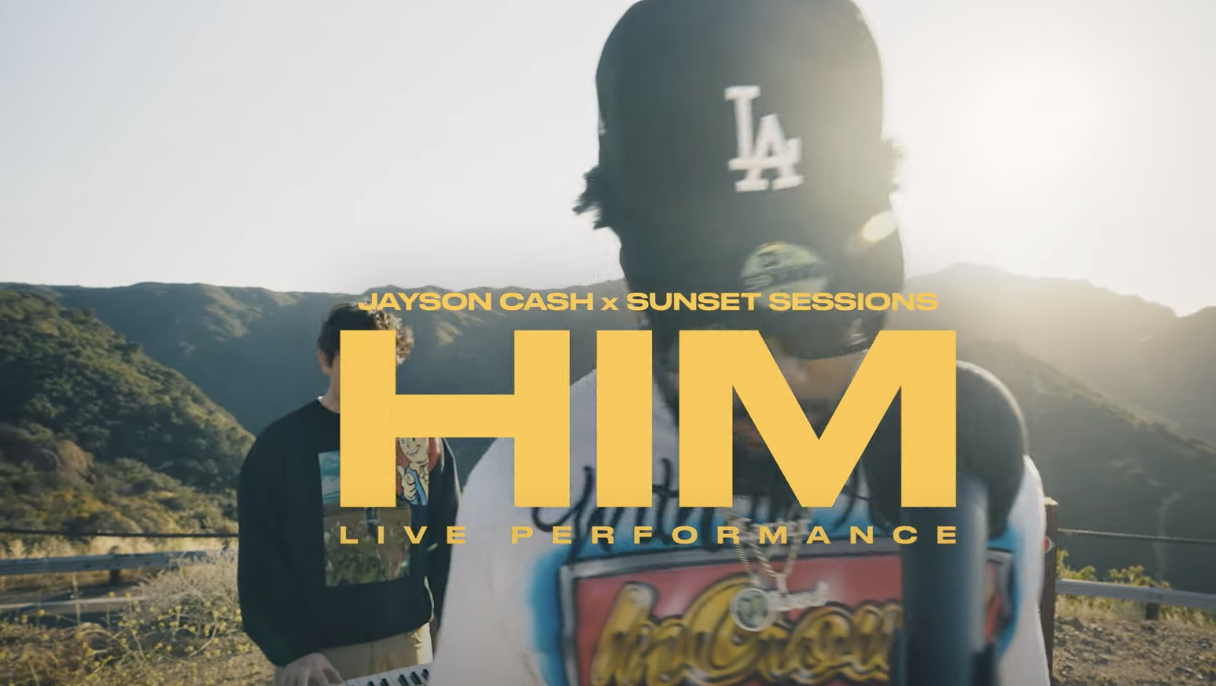 Jayson Cash - Him (feat. Dom Kennedy) [Live Harp Performance]