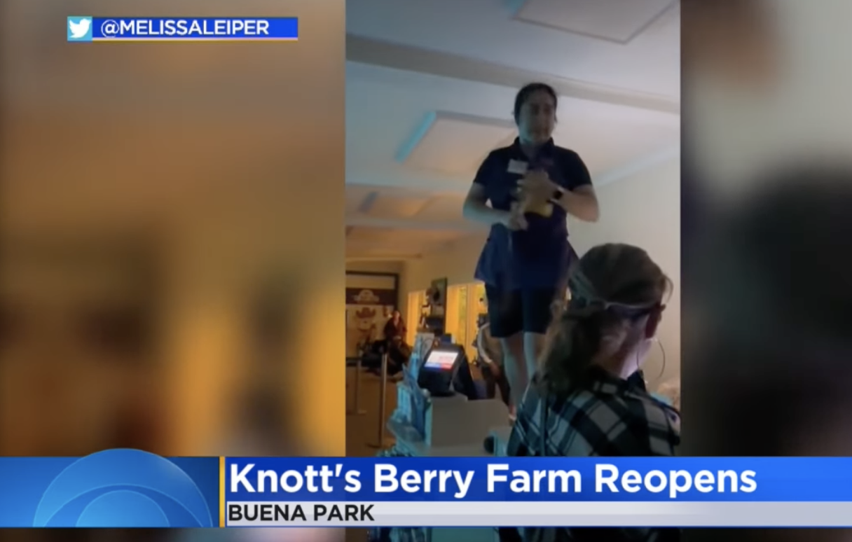 Knott's Berry Farm reopens after closing early due to fights