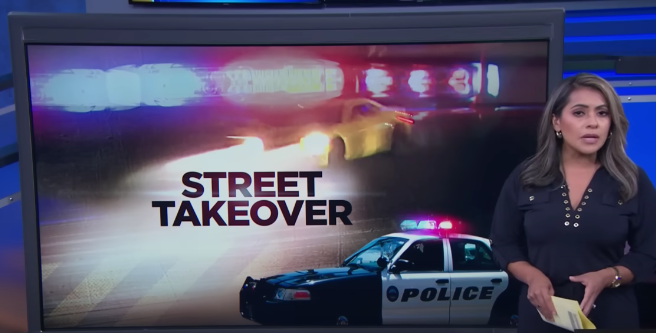 Back-to-back street takeovers in South LA cause havoc, inconvenience