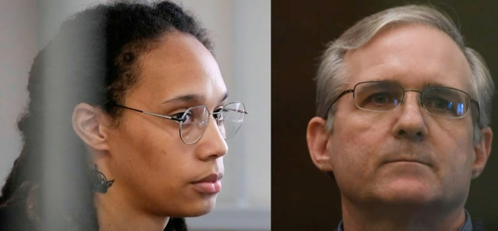 U.S. offers deal to free Brittney Griner and Paul Whelan from Russia