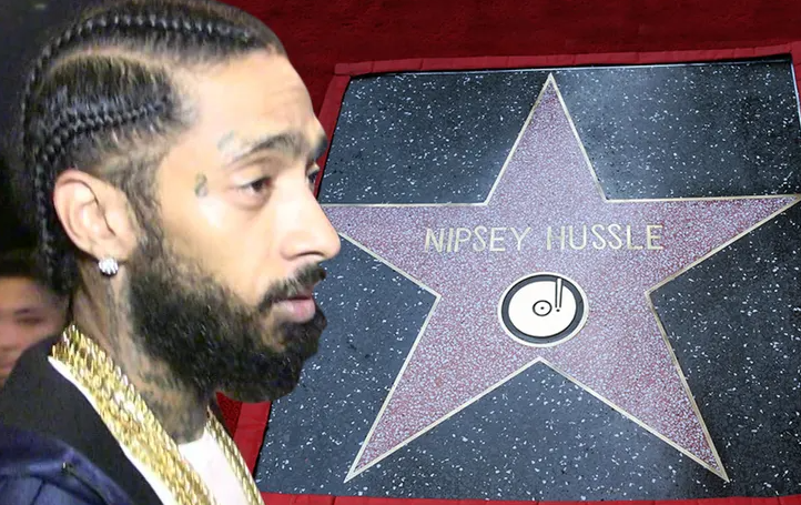 NIPSEY HUSSLE HONORED WITH STAR ON WALK OF FAME