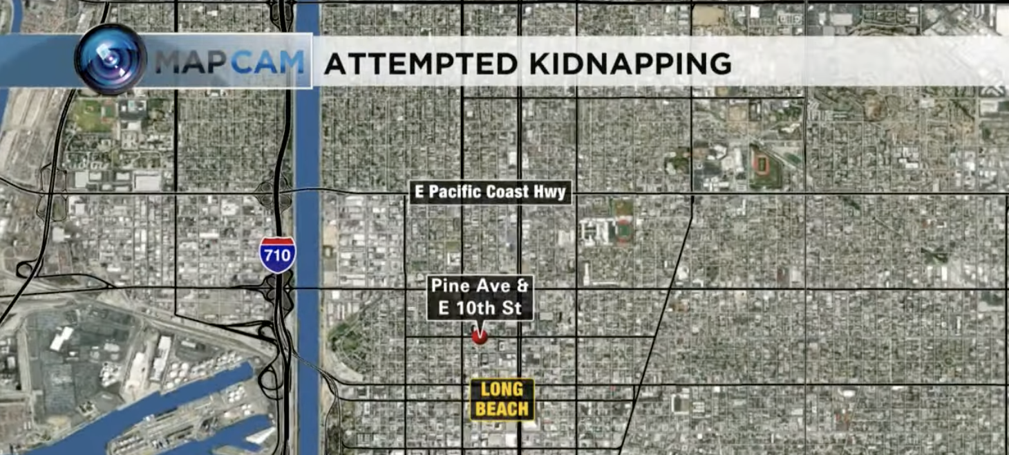Two people in custody after attempting to kidnap baby in Long Beach