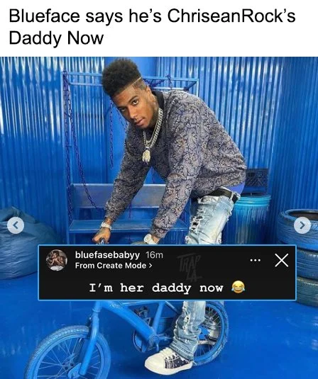 Blueface Knocks Out Chrisean Father