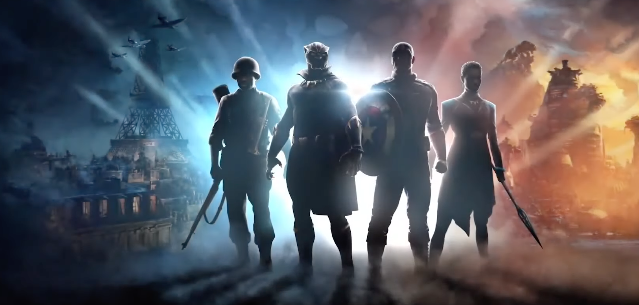 CAPTAIN AMERICA and BLACK PANTHER Game Trailer (2022) Marvel