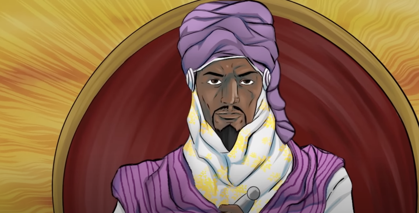 Animated Military Campaign of A Powerful African King