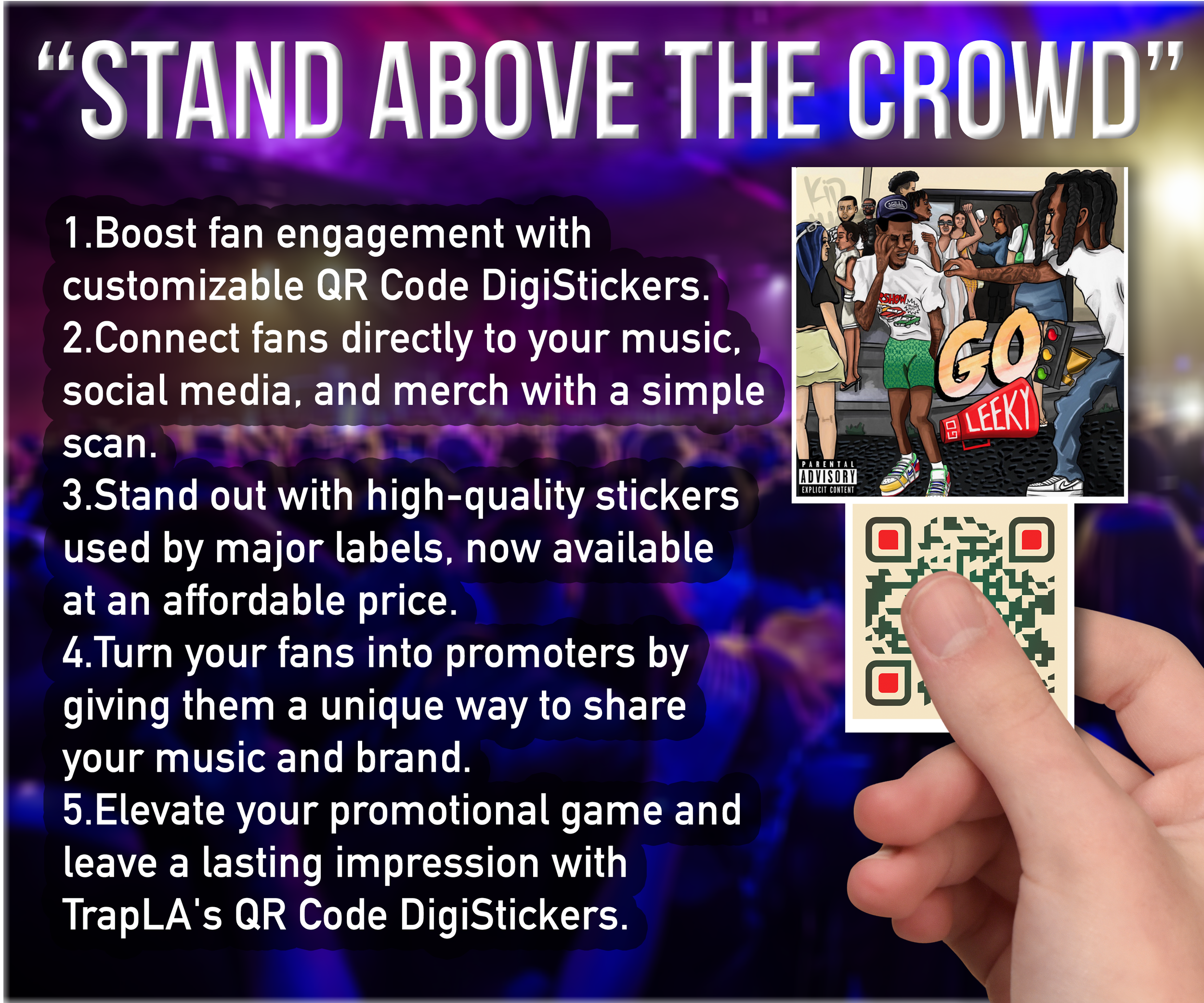 Elevate Your Brand: The Power of QR Code DigiStickers for Artists