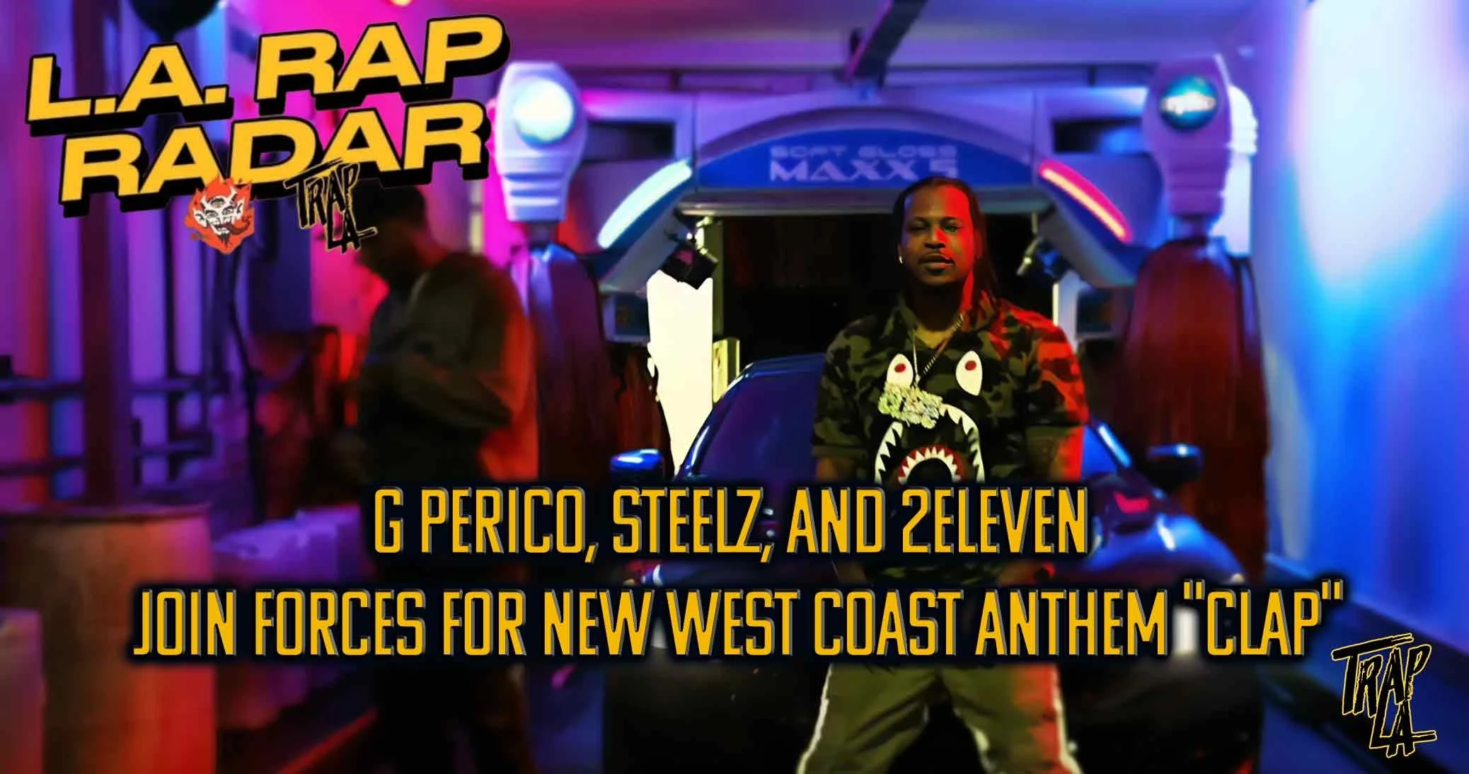 G Perico, Steelz, and 2Eleven Join Forces for New West Coast Anthem "CLAP"