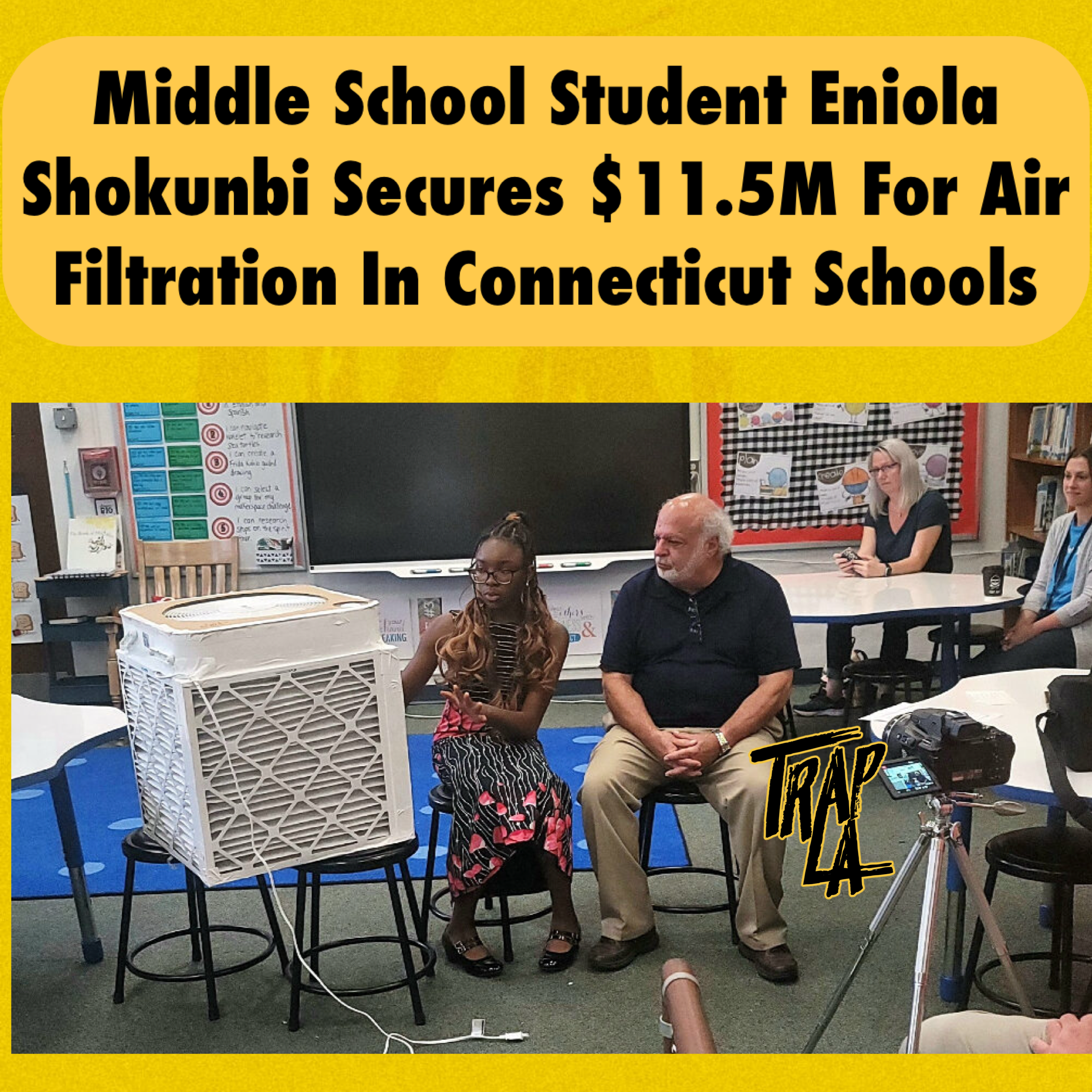 From Classroom Project to Statewide Impact: Eniola Shokunbi’s Game-Changing Air Filter Innovation