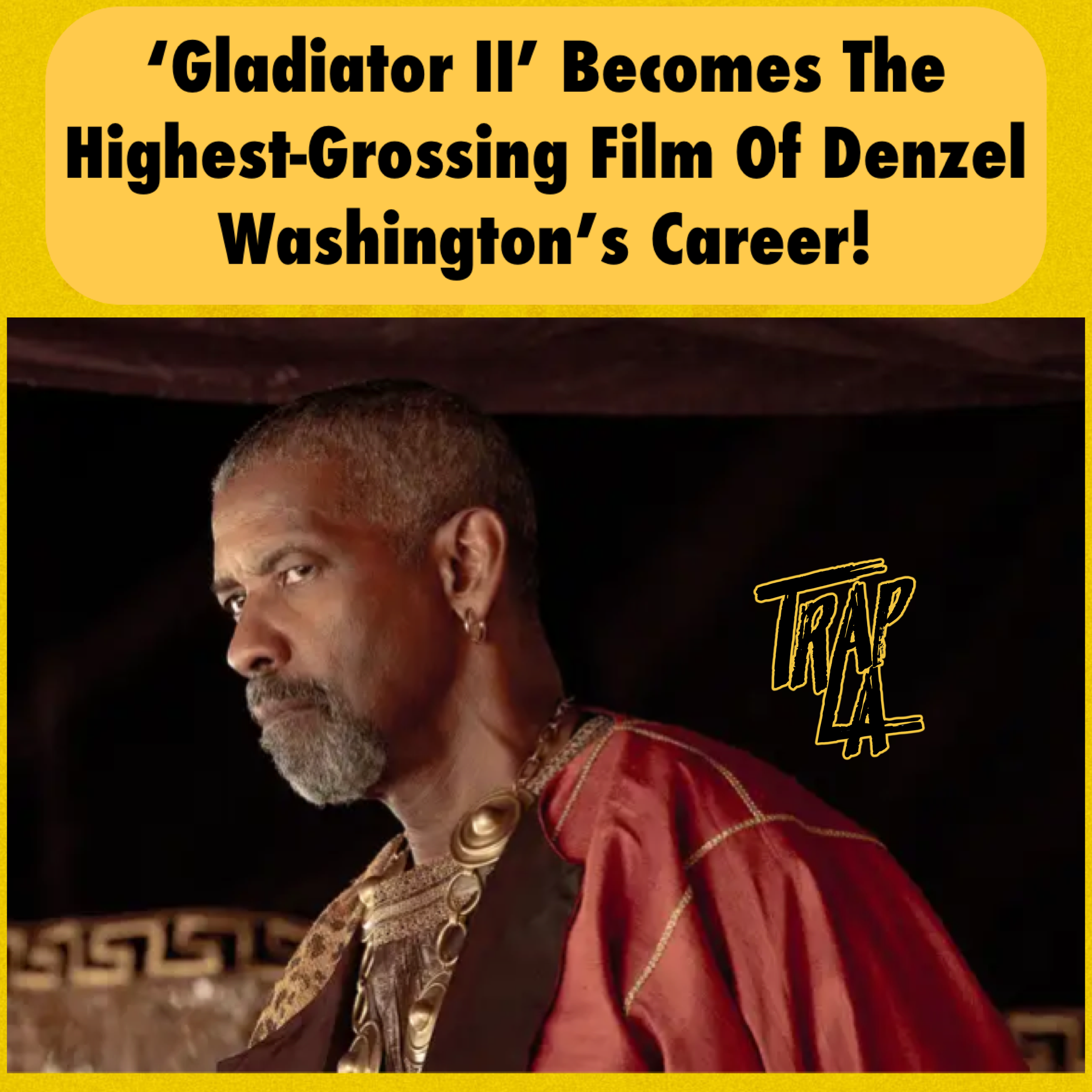 Denzel Washington Achieves New Milestone with Gladiator II