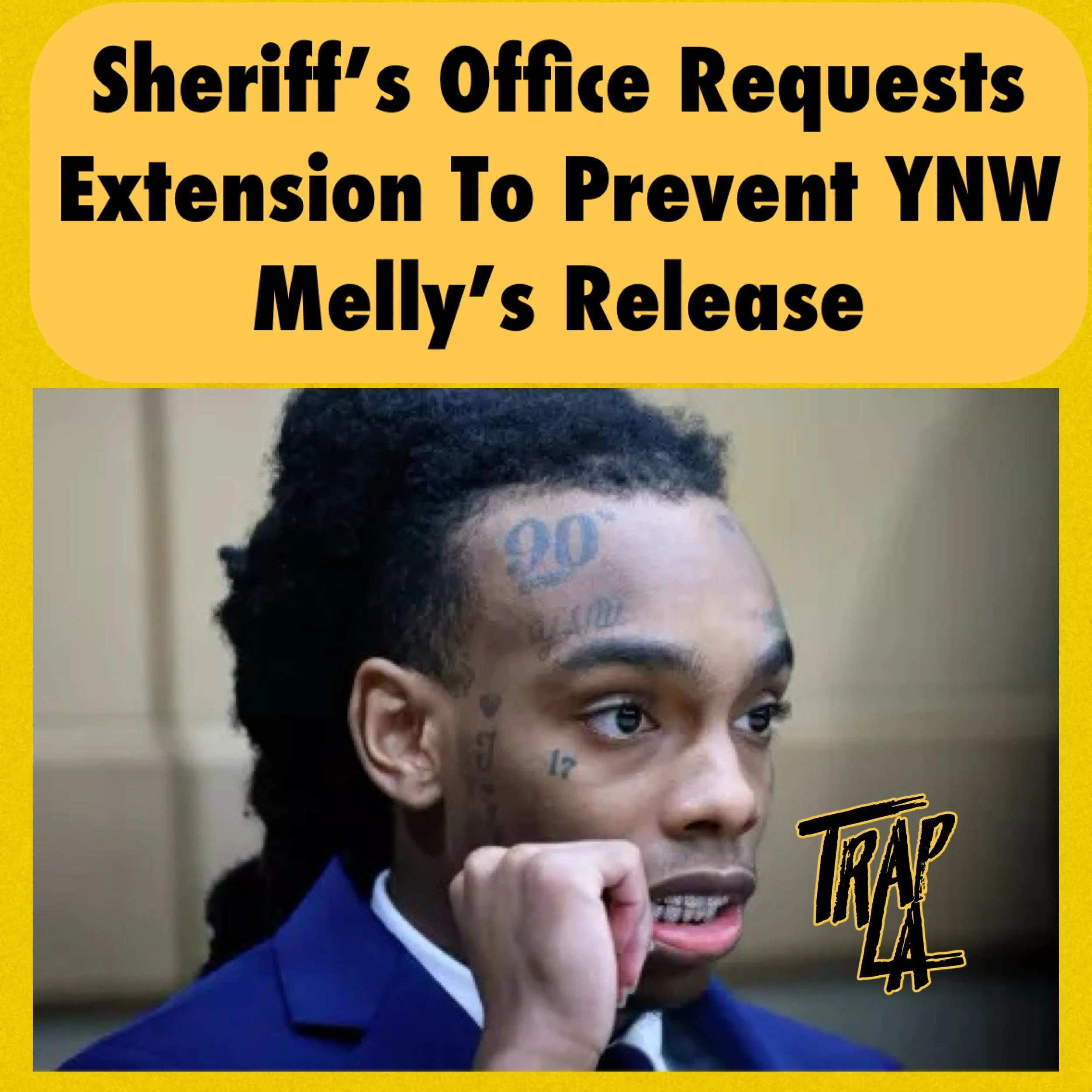 YNW Melly's Legal Battle: Sheriff’s Office Seeks Extension in Jail Justification
