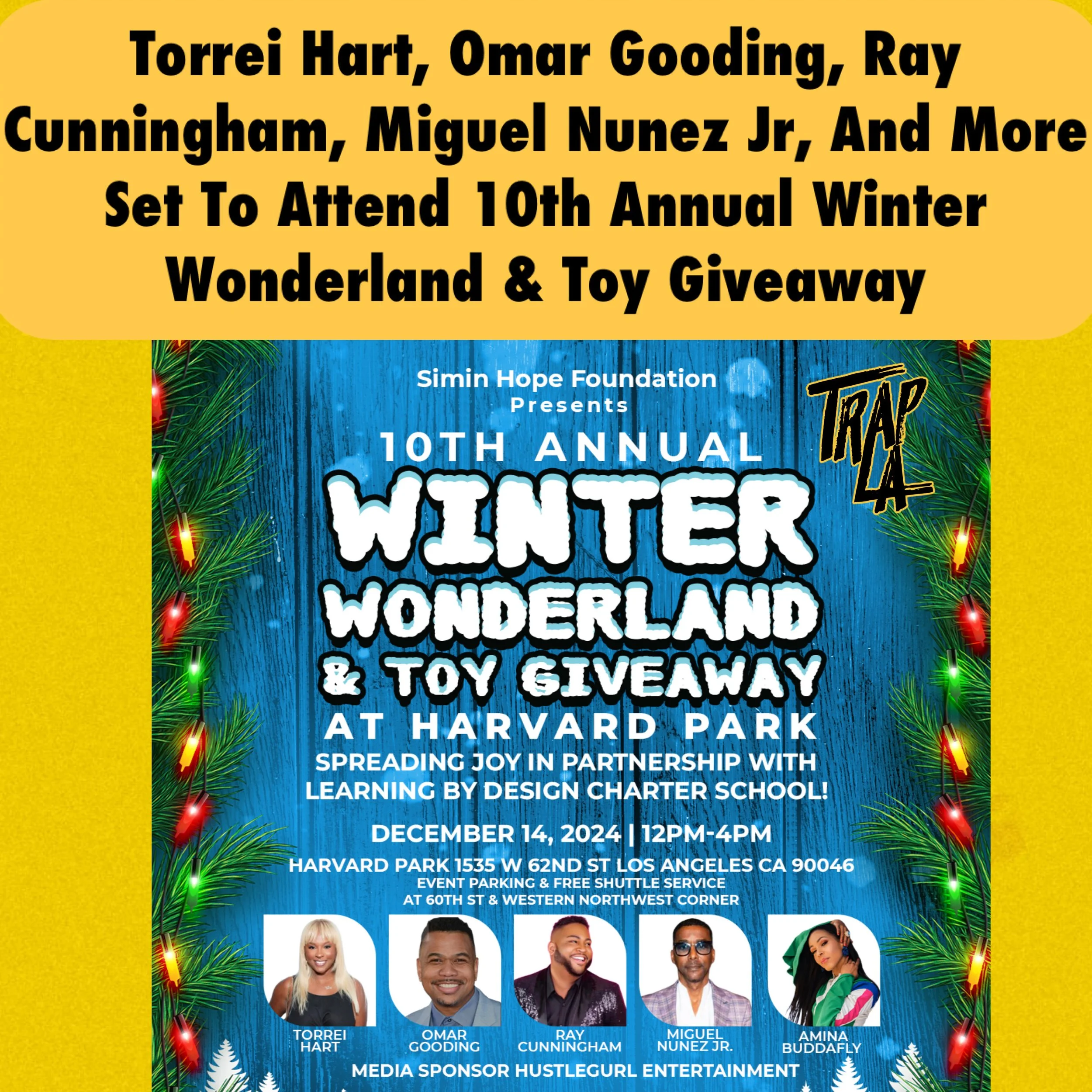 Join the 10th Annual Winter Wonderland &amp; Toy Giveaway!