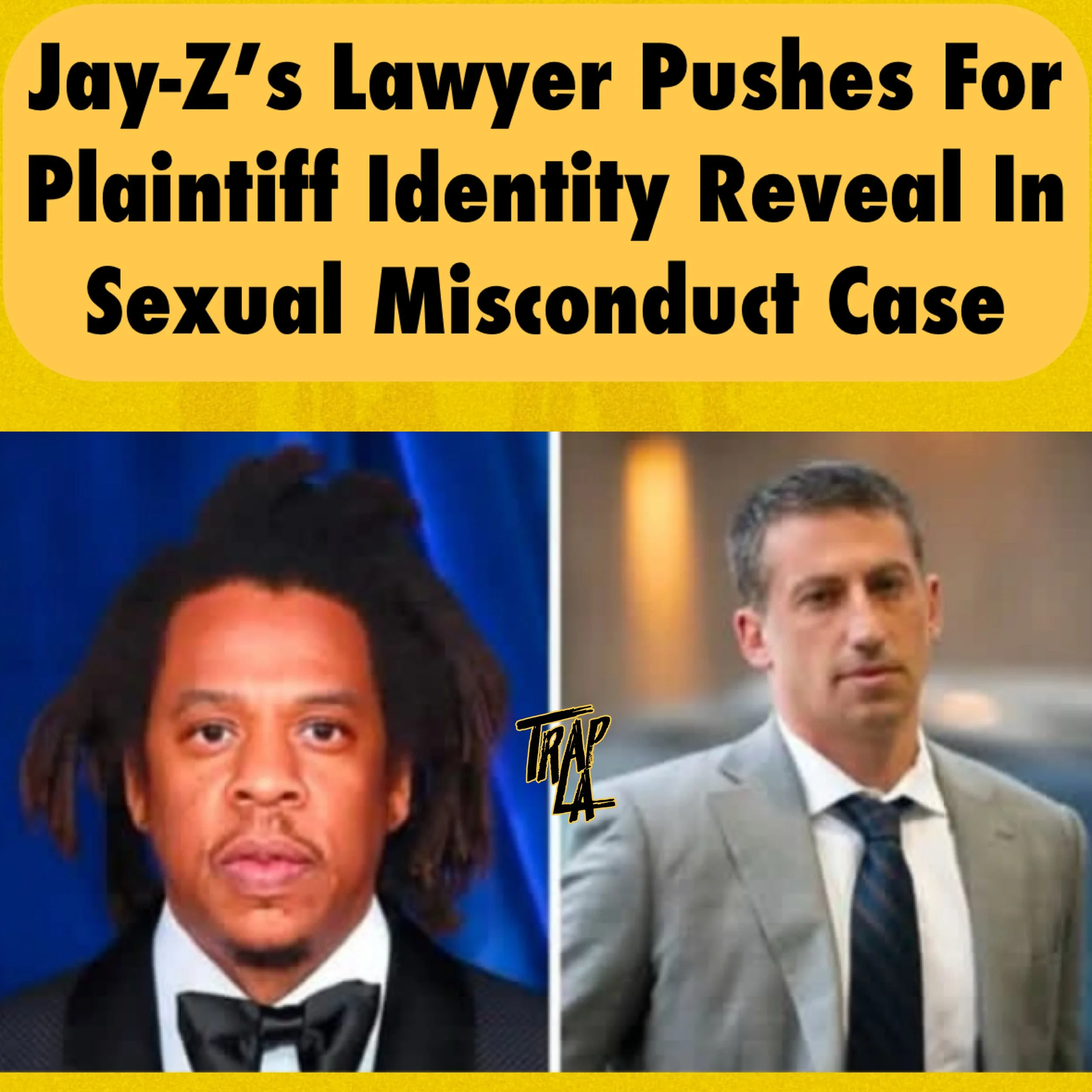 Jay-Z's Attorney Files Motion for Plaintiff's Identity Disclosure Amid Allegations