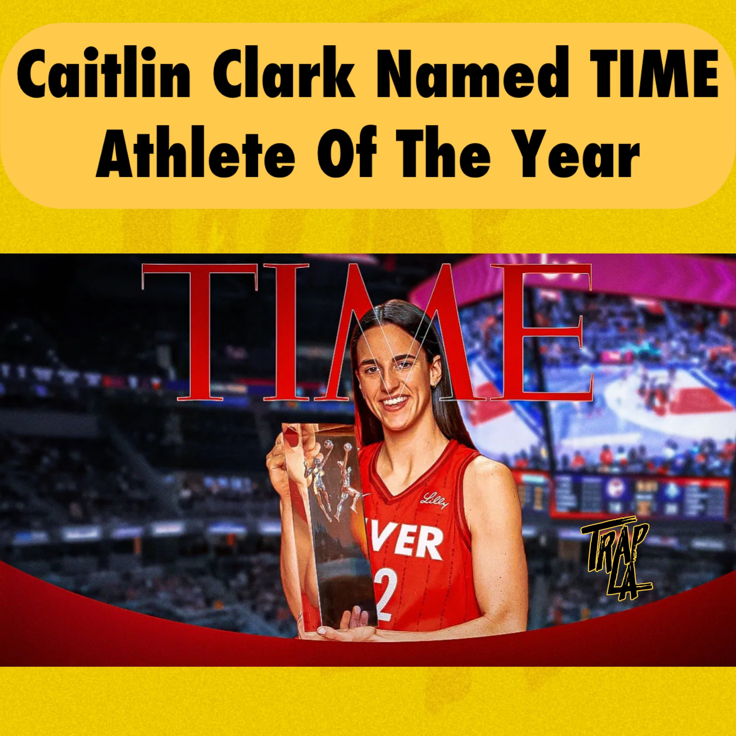 Caitlin Clark Makes History as TIME Athlete of the Year