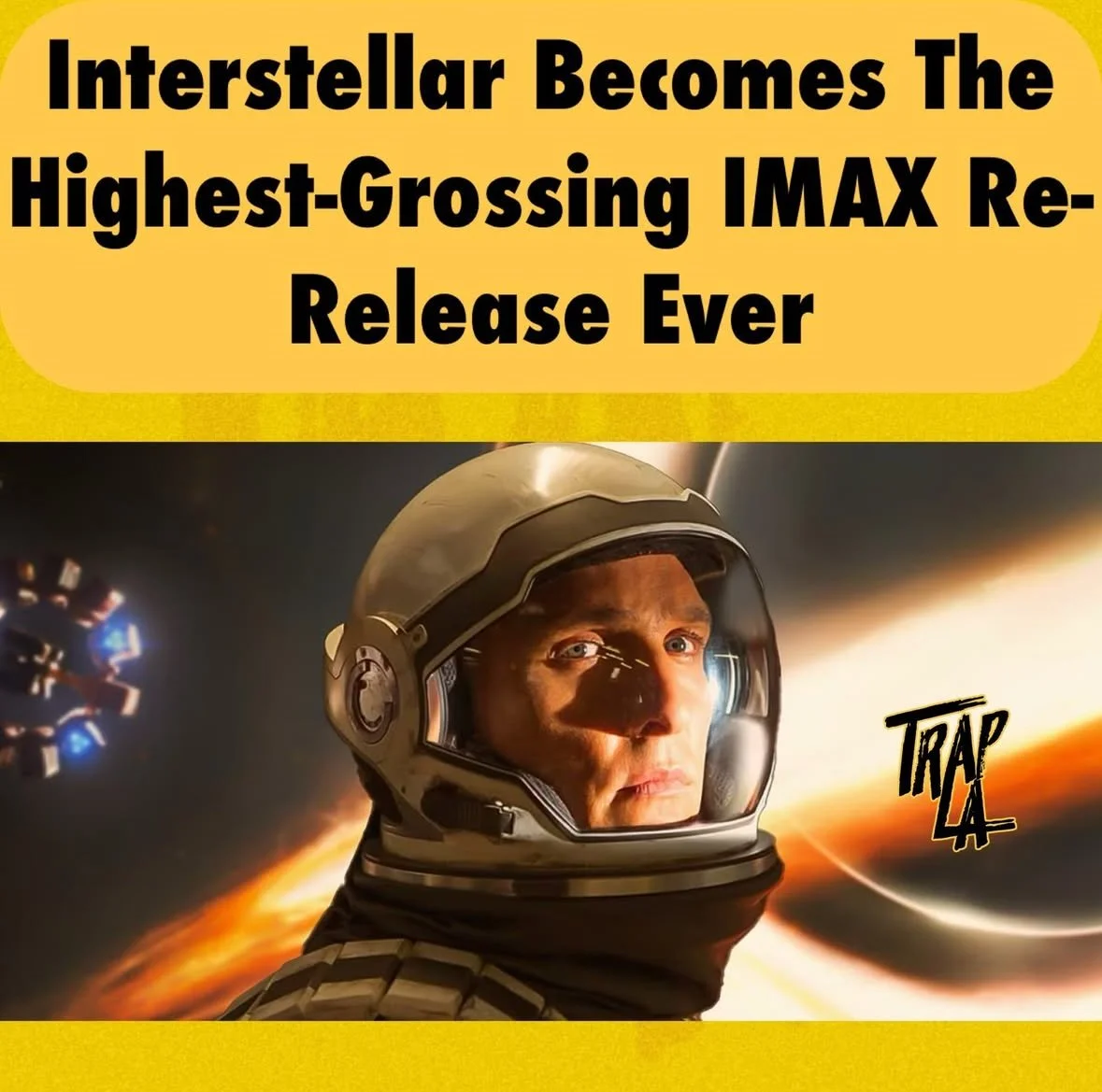 Interstellar" Becomes the Highest-Grossing IMAX Rerelease Ever