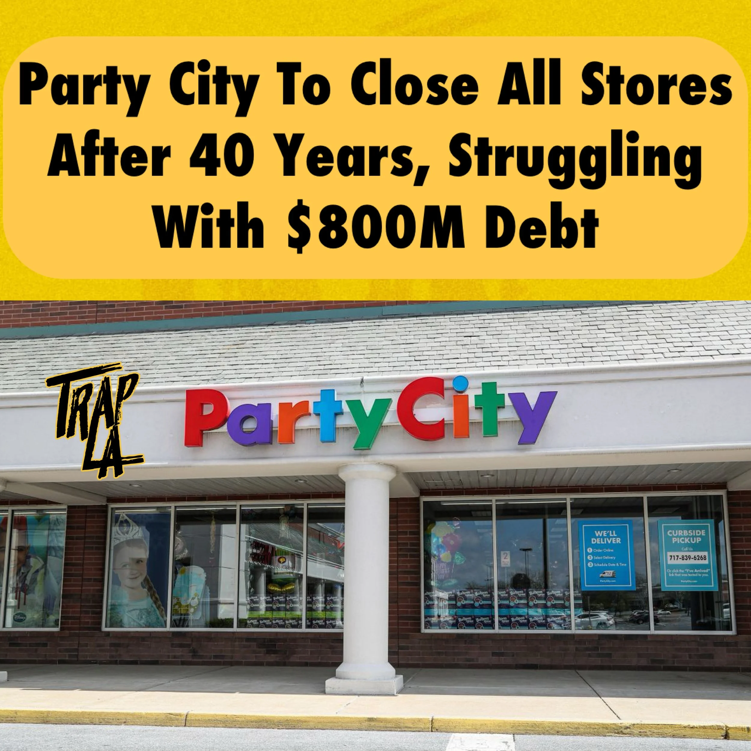Party City to Close All Stores After 40 Years Due to $800 Million Debt