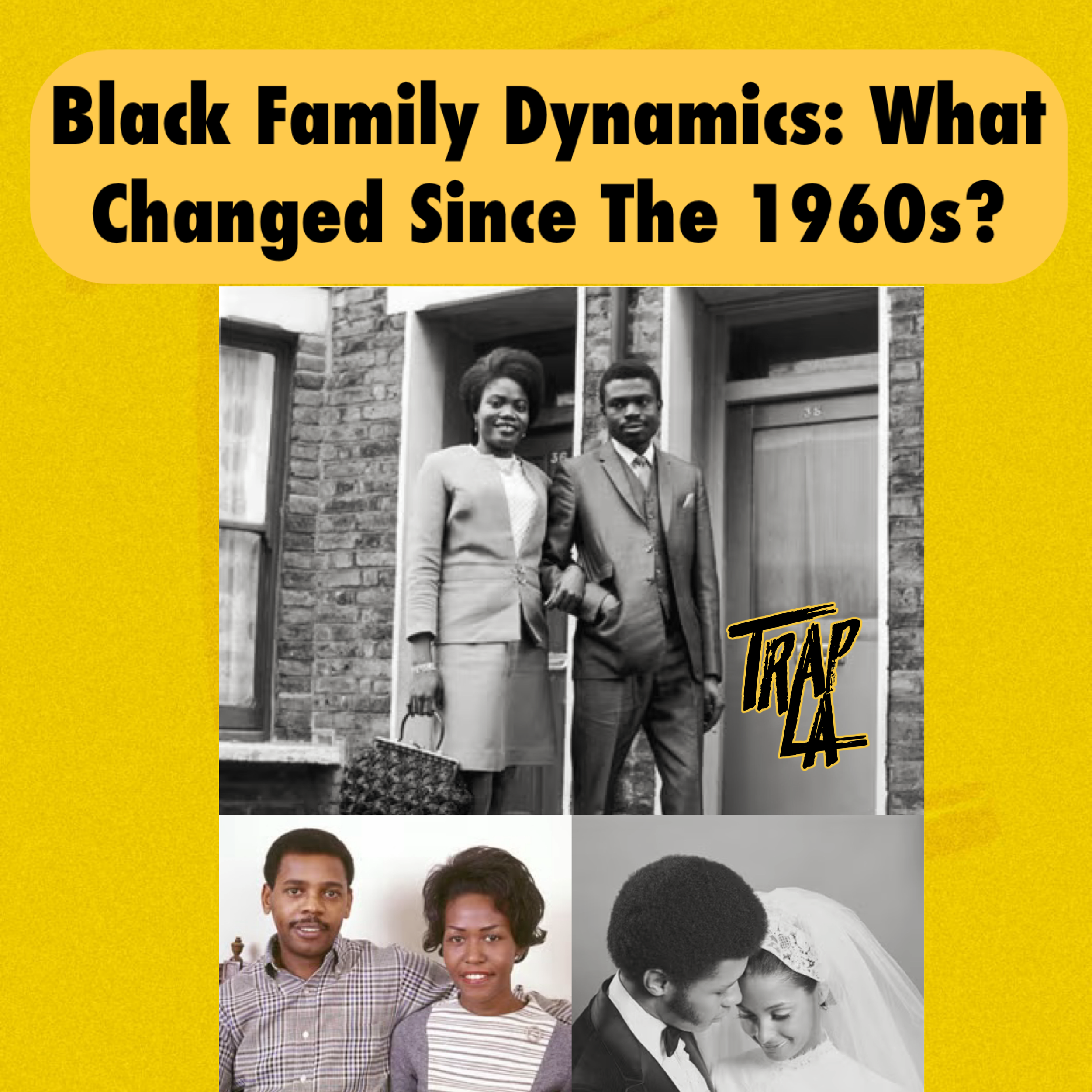 The Evolution of Black Family Dynamics: A Look at Changes Since 1960
