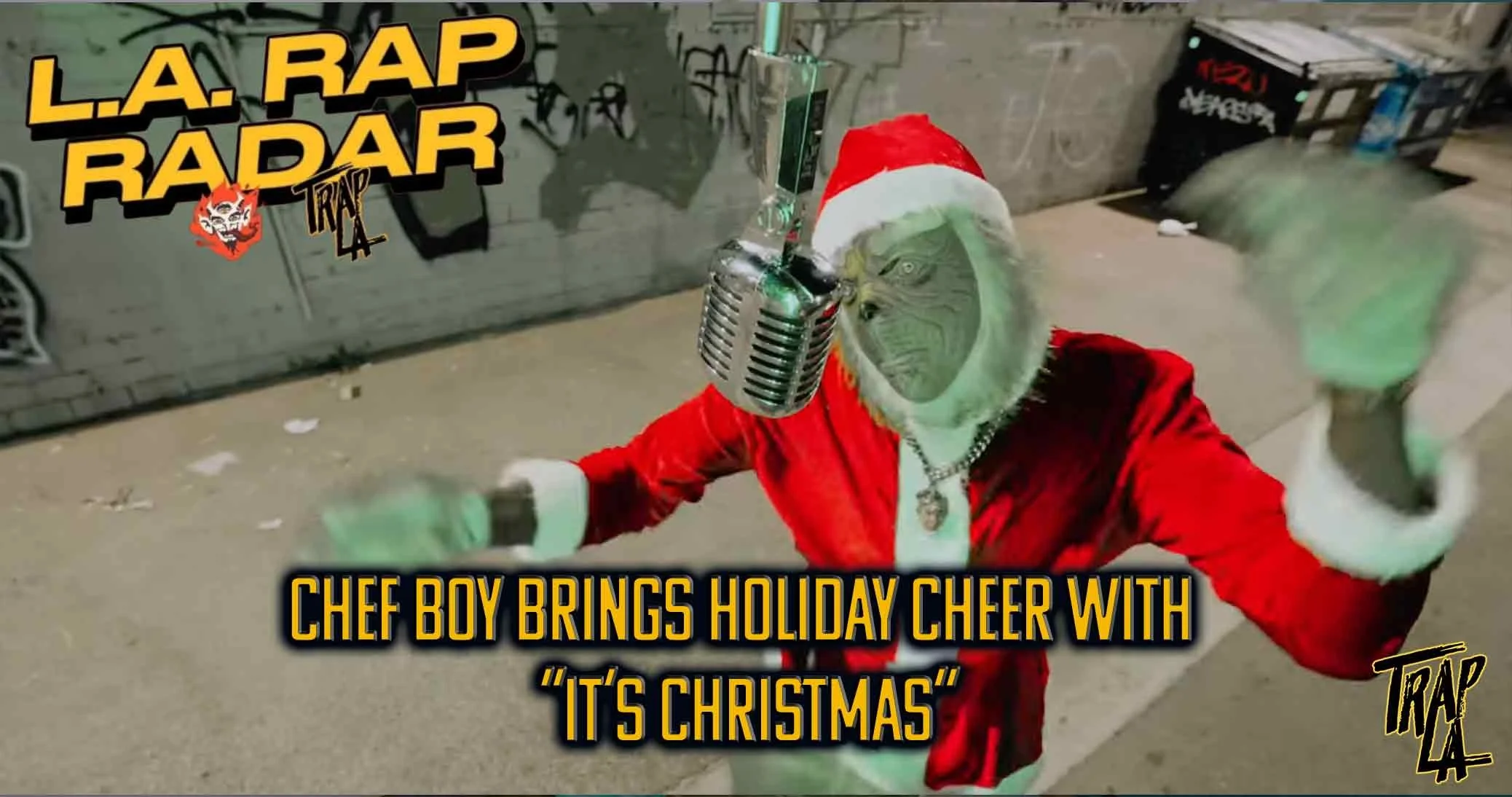 Chef Boy Brings Holiday Cheer with “It’s Christmas”