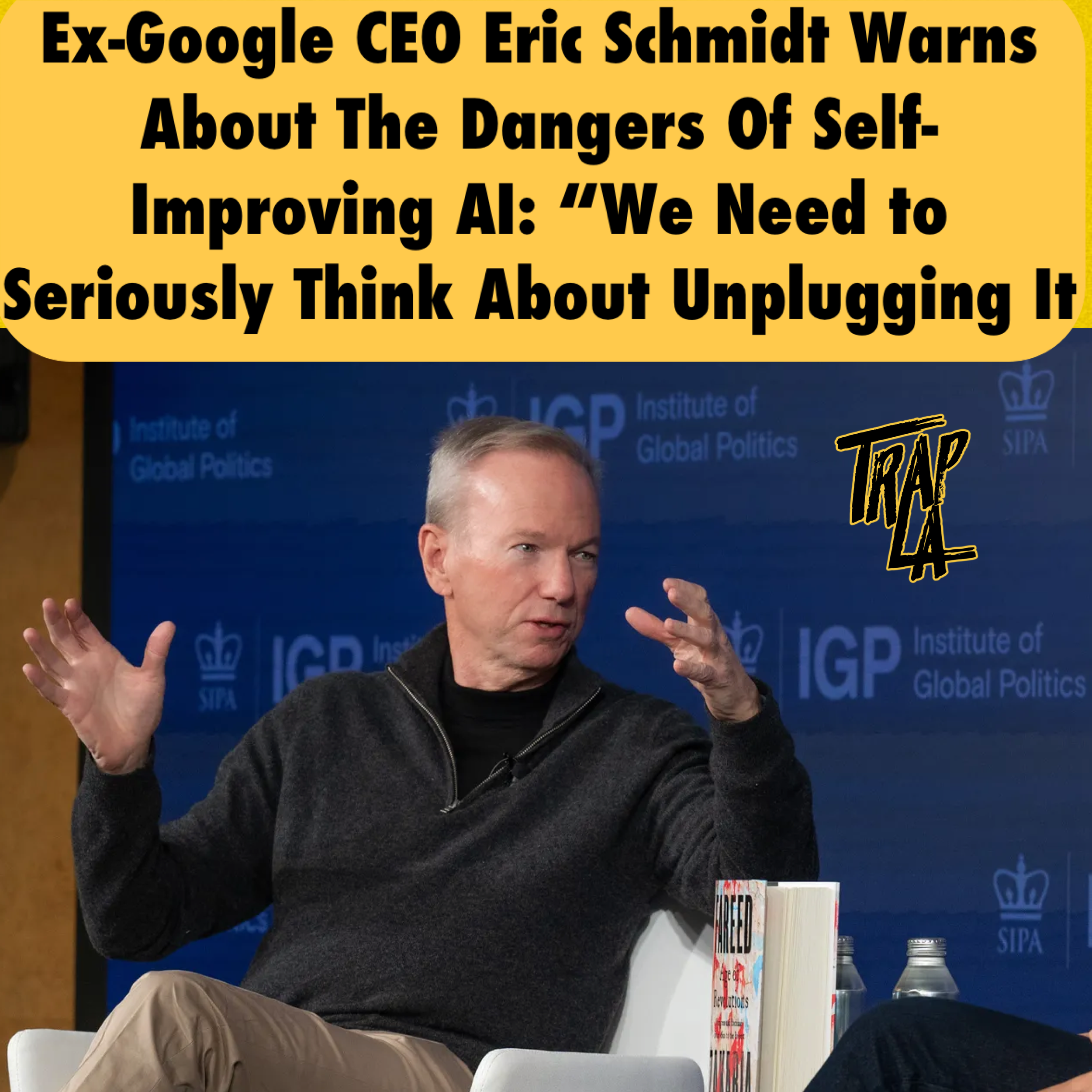  Ex-Google CEO Eric Schmidt Warns About the Dangers of Self-Improving AI, Advocates for Caution
