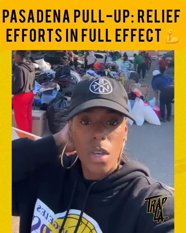 &ldquo;Pasadena, let&rsquo;s stand together during these tough times! 💛 Major respect to @thesourcela for leading the charge in helping those affected by the recent disasters. If you&rsquo;re in need of assistance or know someone who is, head to 190