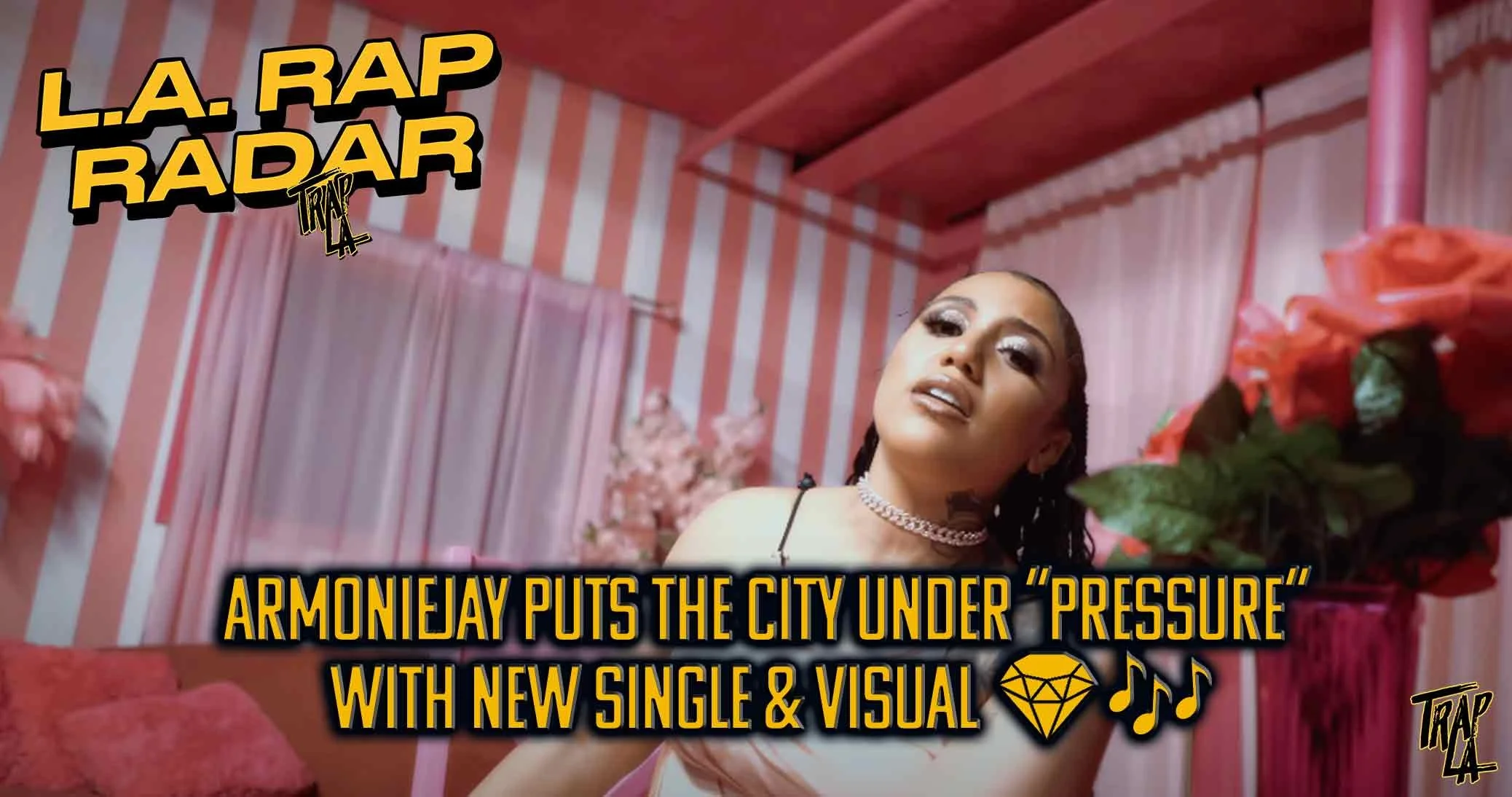 ArmonieJAY Puts the City Under “Pressure” with New Single &amp; Visual 💎🎶
