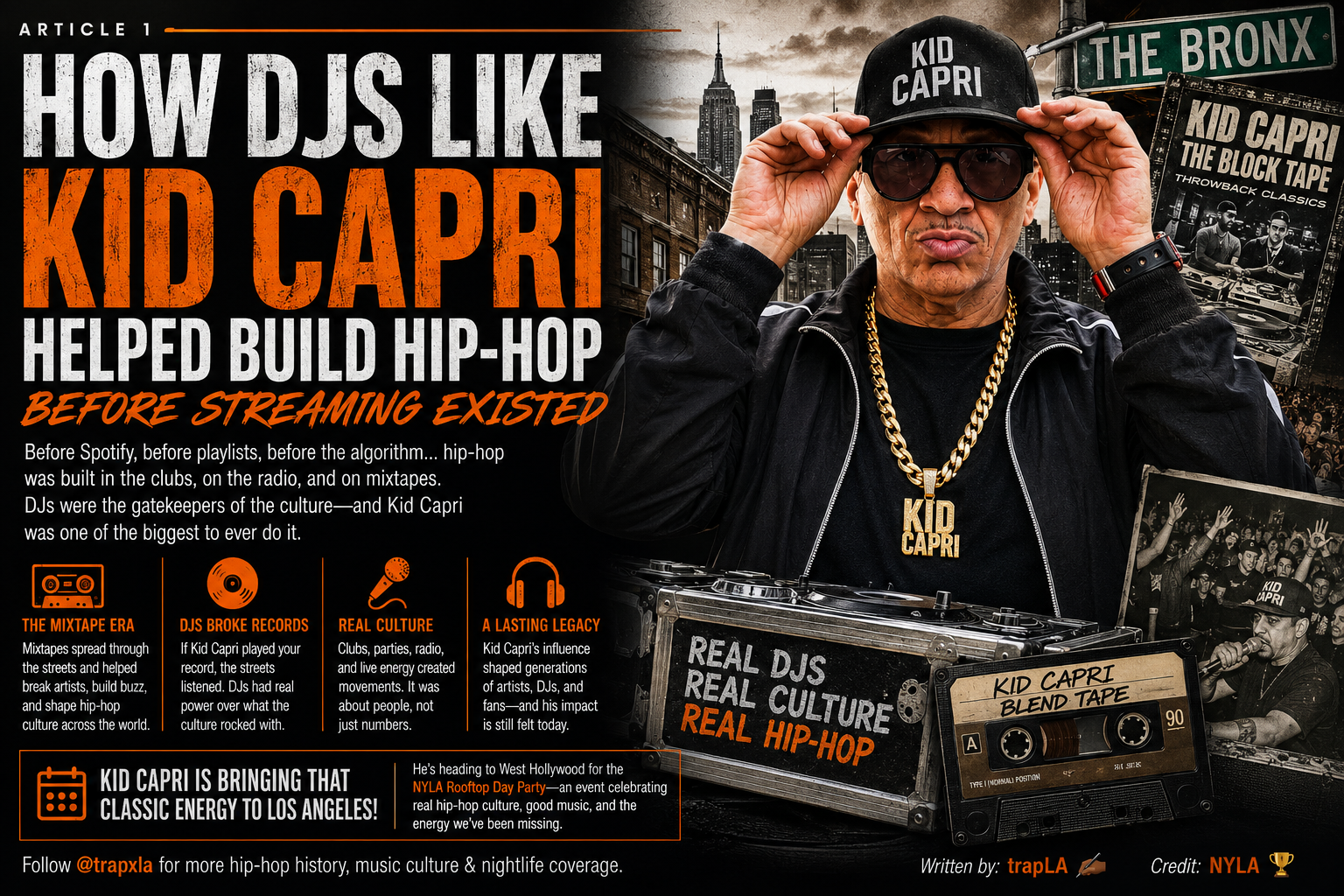 How DJs Like Kid Capri Helped Build Hip-Hop Before Streaming Existed
