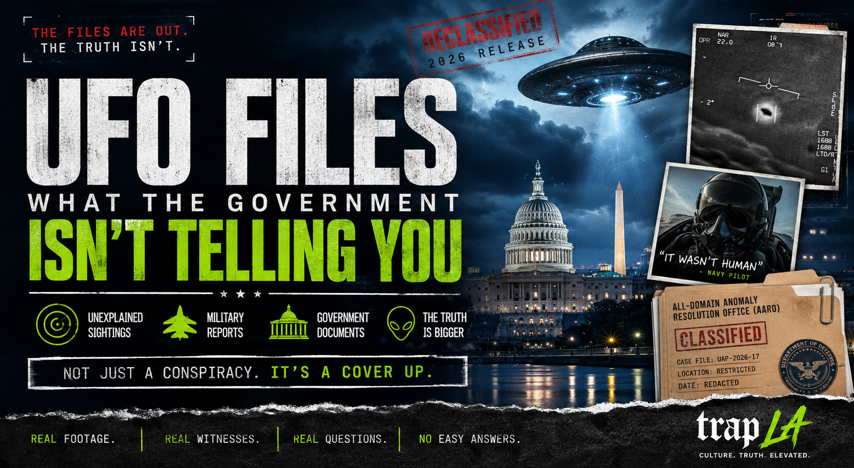 Government UFO Files, UAPs &amp; The Truth Behind The Alien Conversation: What’s Really Going On?