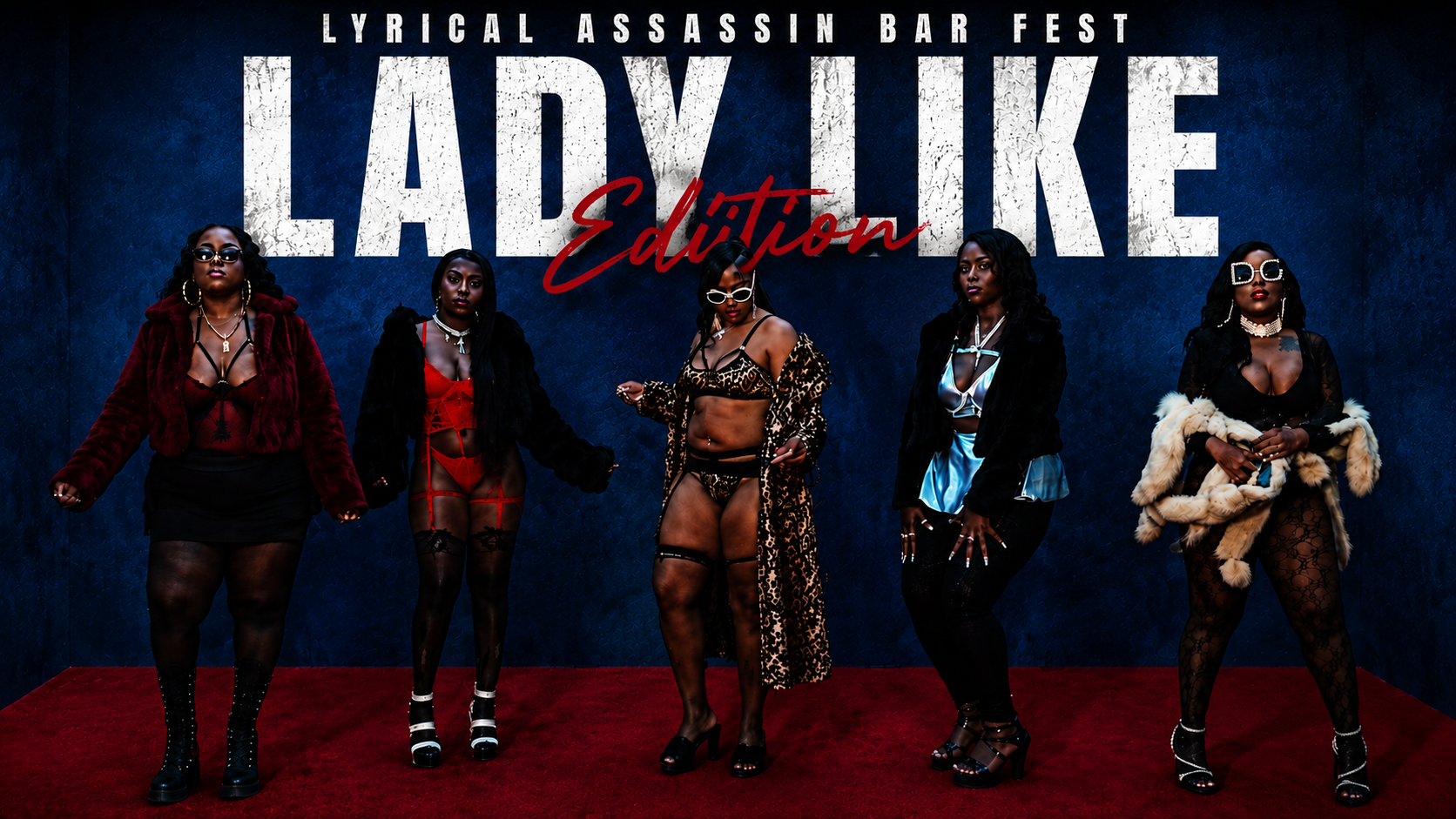 Women Take Center Stage on “Lyrical Assassin Bar Fest: Lady Like Edition” Featuring Westside Vonna, Lanna Rue, Creole The Savage, Carmel Corleone &amp; LocNessMunsta                 