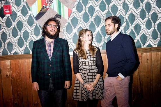 Co-Founders and Artistic Directors: Judd Greenstein, Sarah Kirkland Snider, and William Brittelle