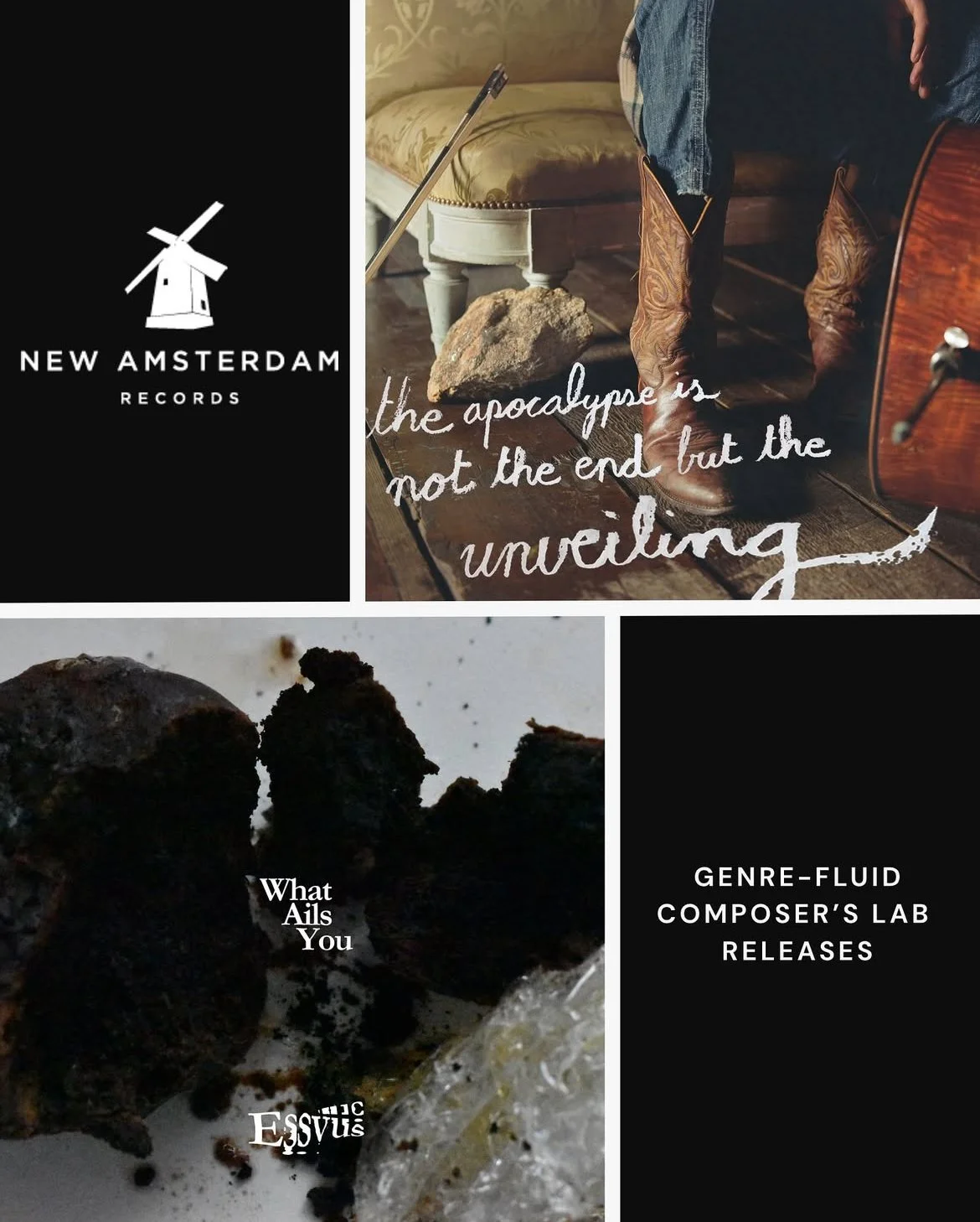 ANNOUNCING New Amsterdam Composer's Lab Releases