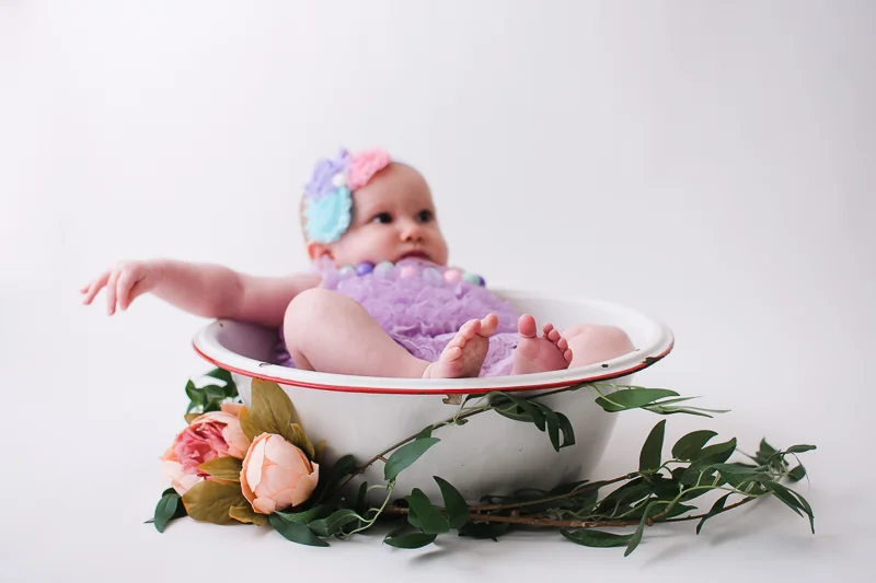 Baby Milestone Session, Sitter Session - Peoria, Arizona | Lauren Iwen Photography