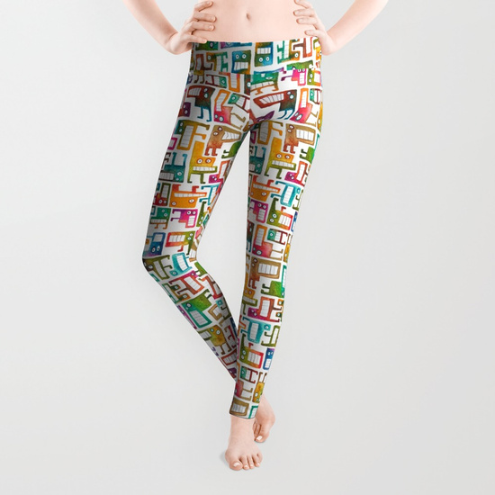 Tetris Monsters Leggings