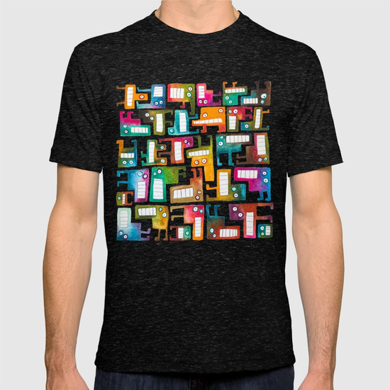 Tetris Monsters T-shirt