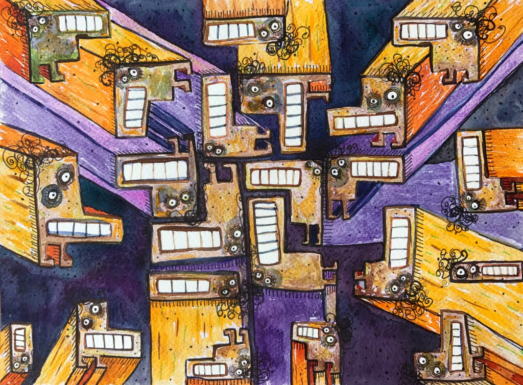 Tetris Monsters in Space Loose