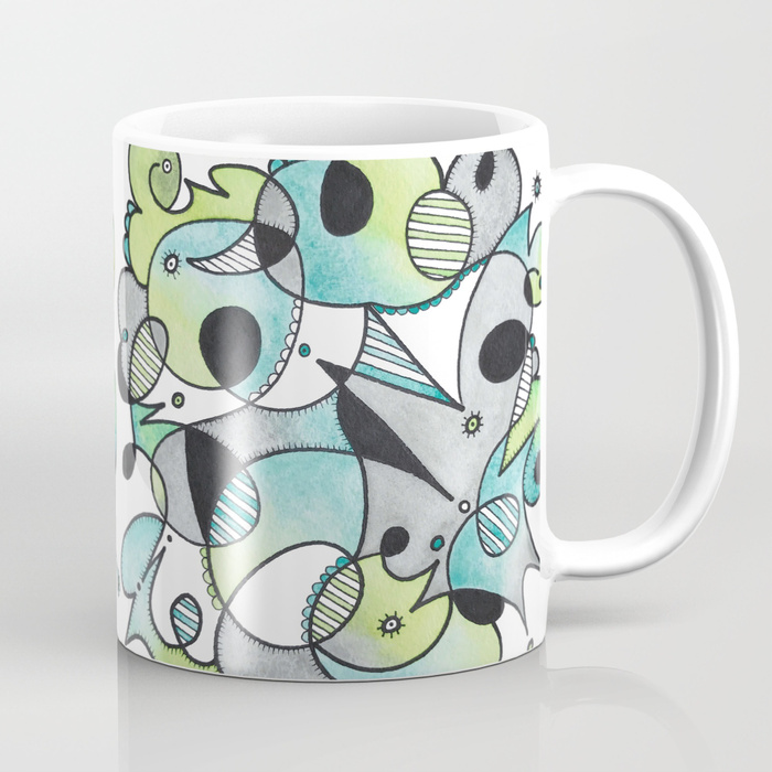 Abstract Critters Mug