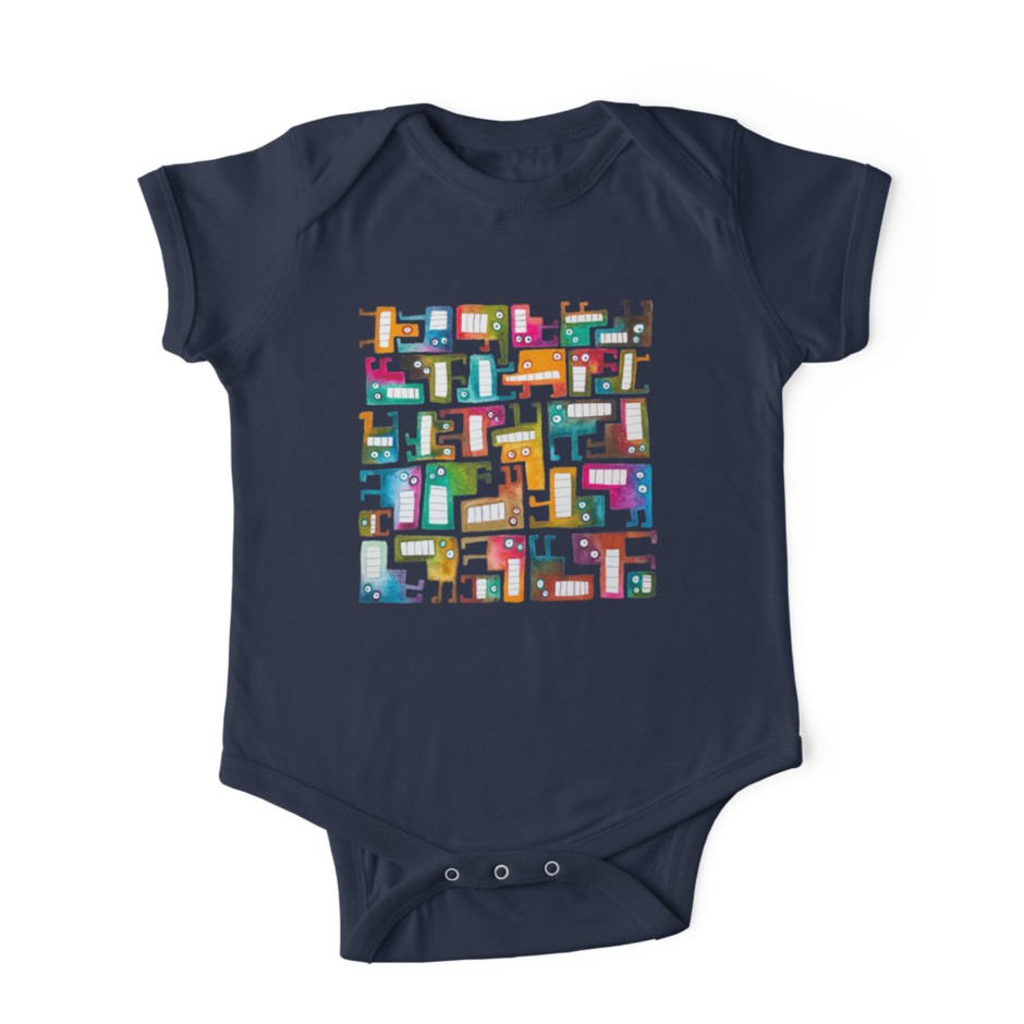 Tetris monster onsie