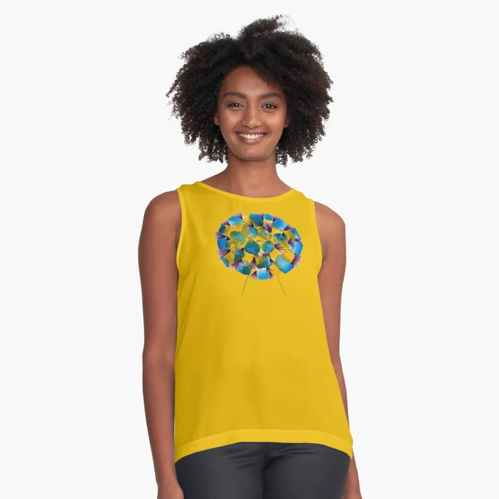Poofy Perroshki Contrast Tank