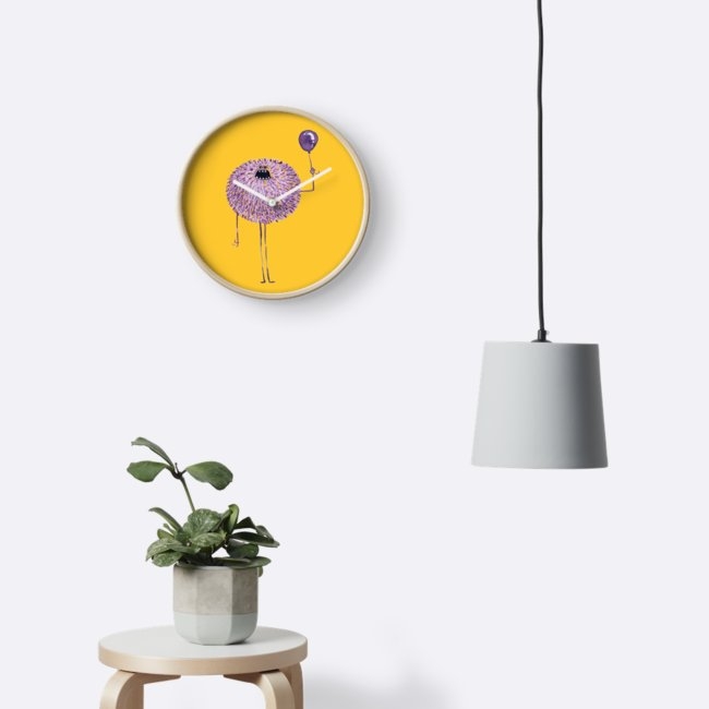 Poofy Francis Wall Clock