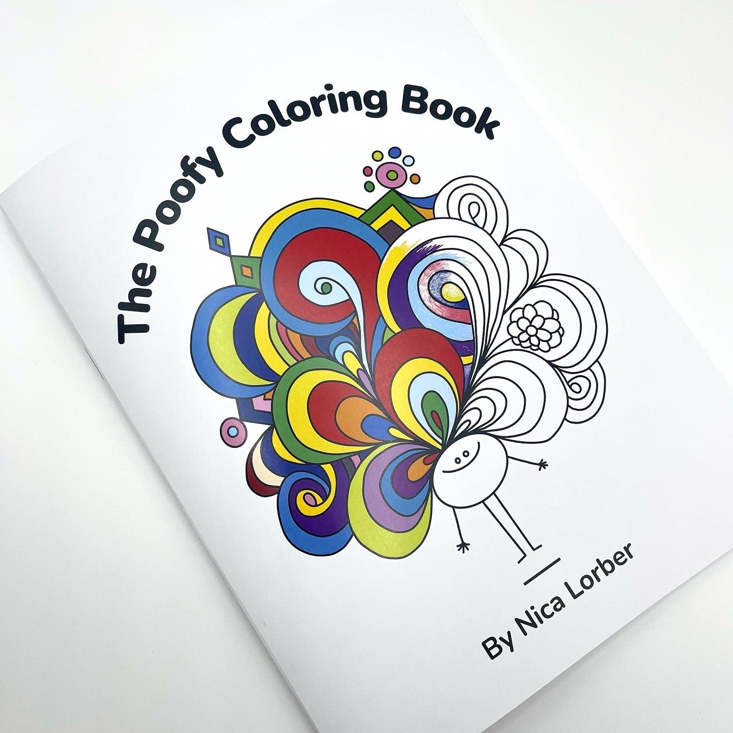 The Poofy Coloring Book