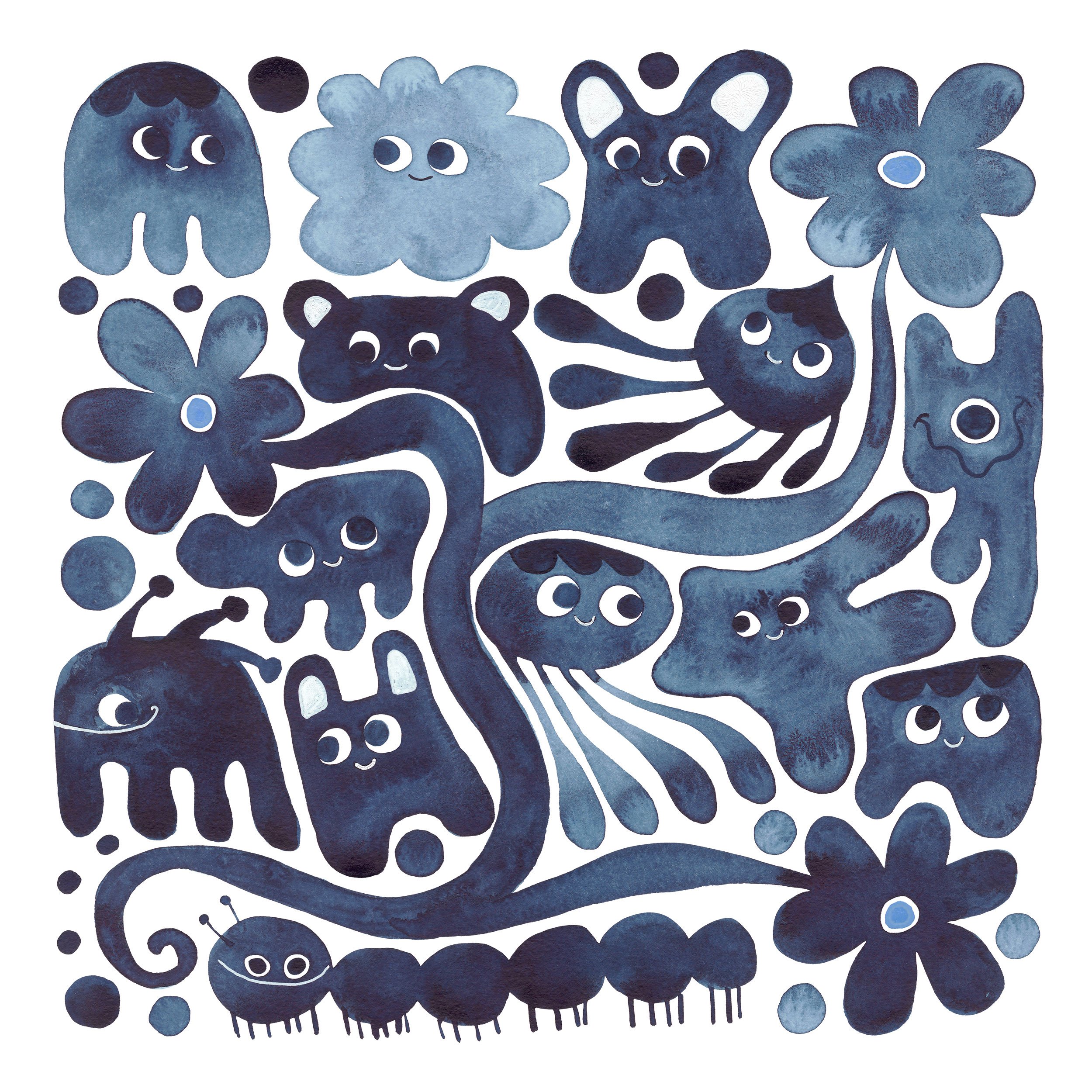 Critters Indigo