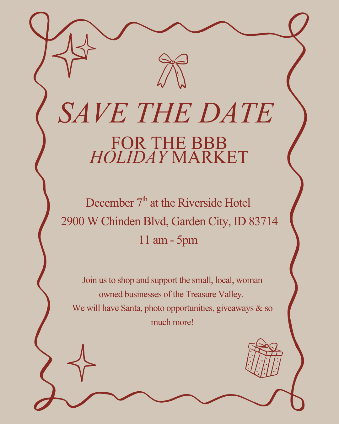 BBB Holiday Market 2025