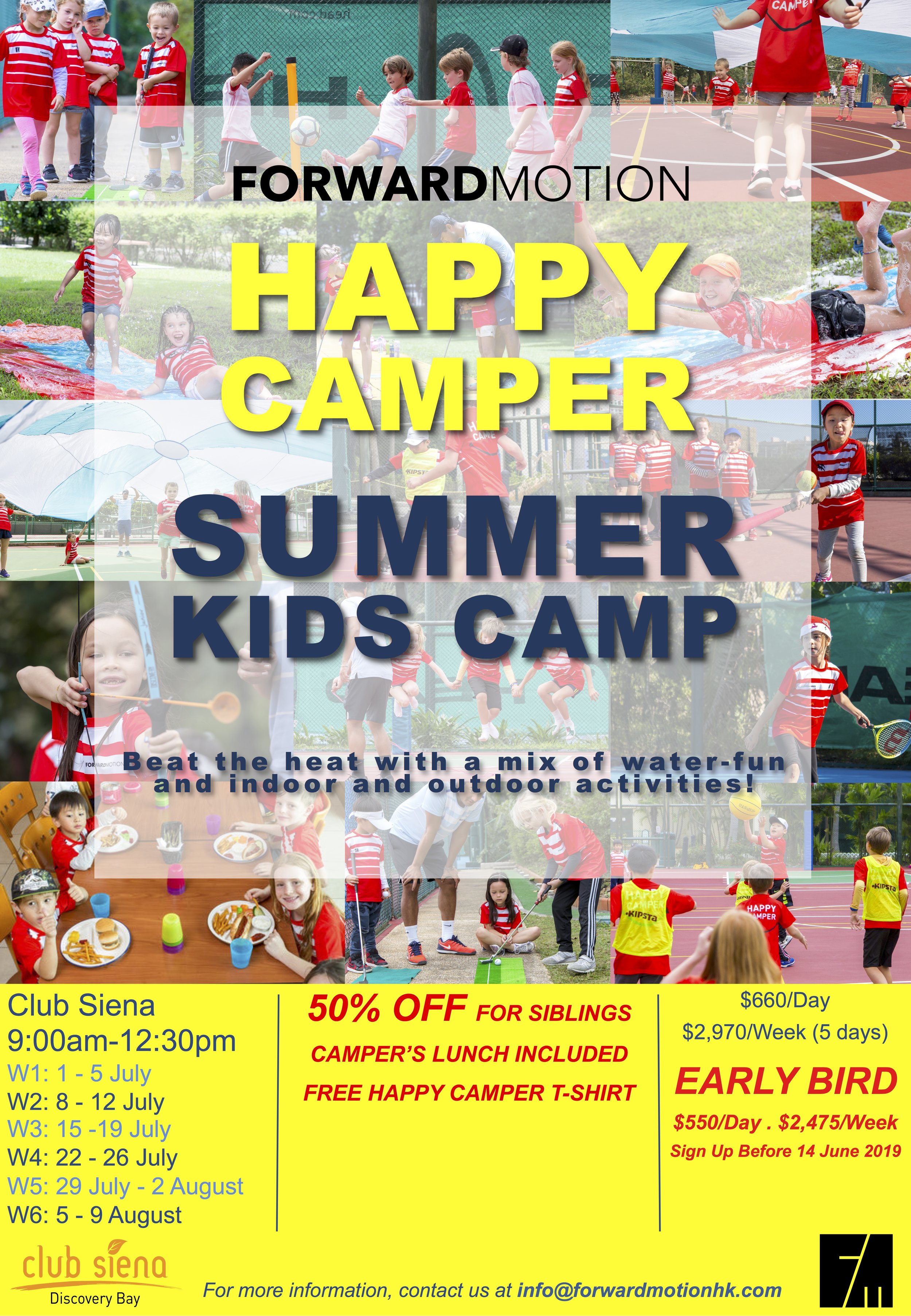 Forward Motion Summer Kids Camp 2019