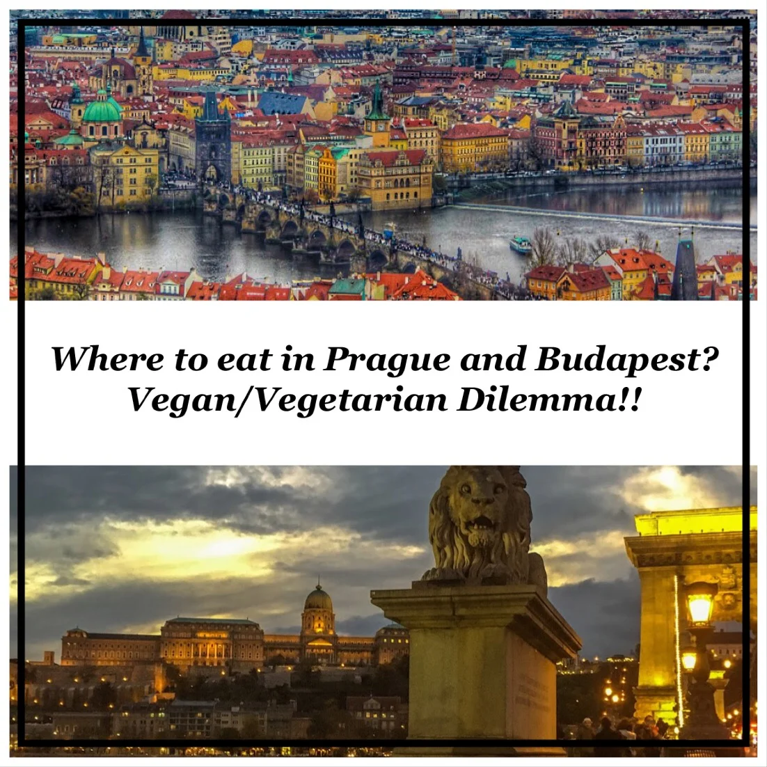 Where to eat in Prague and Budapest? - Vegetarian/Vegan Dilemma