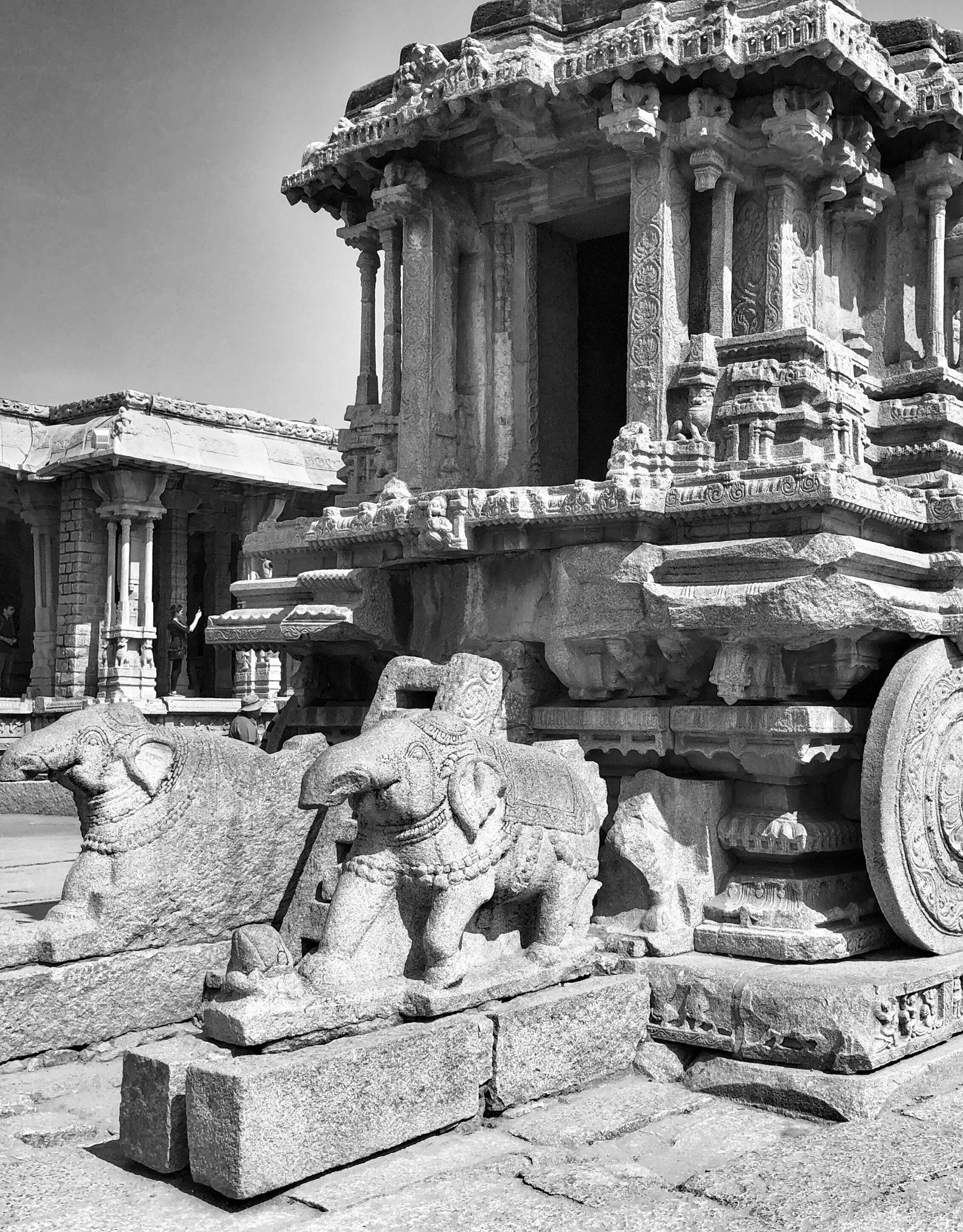 Stone Chariot in Vijaya Vittala Temple