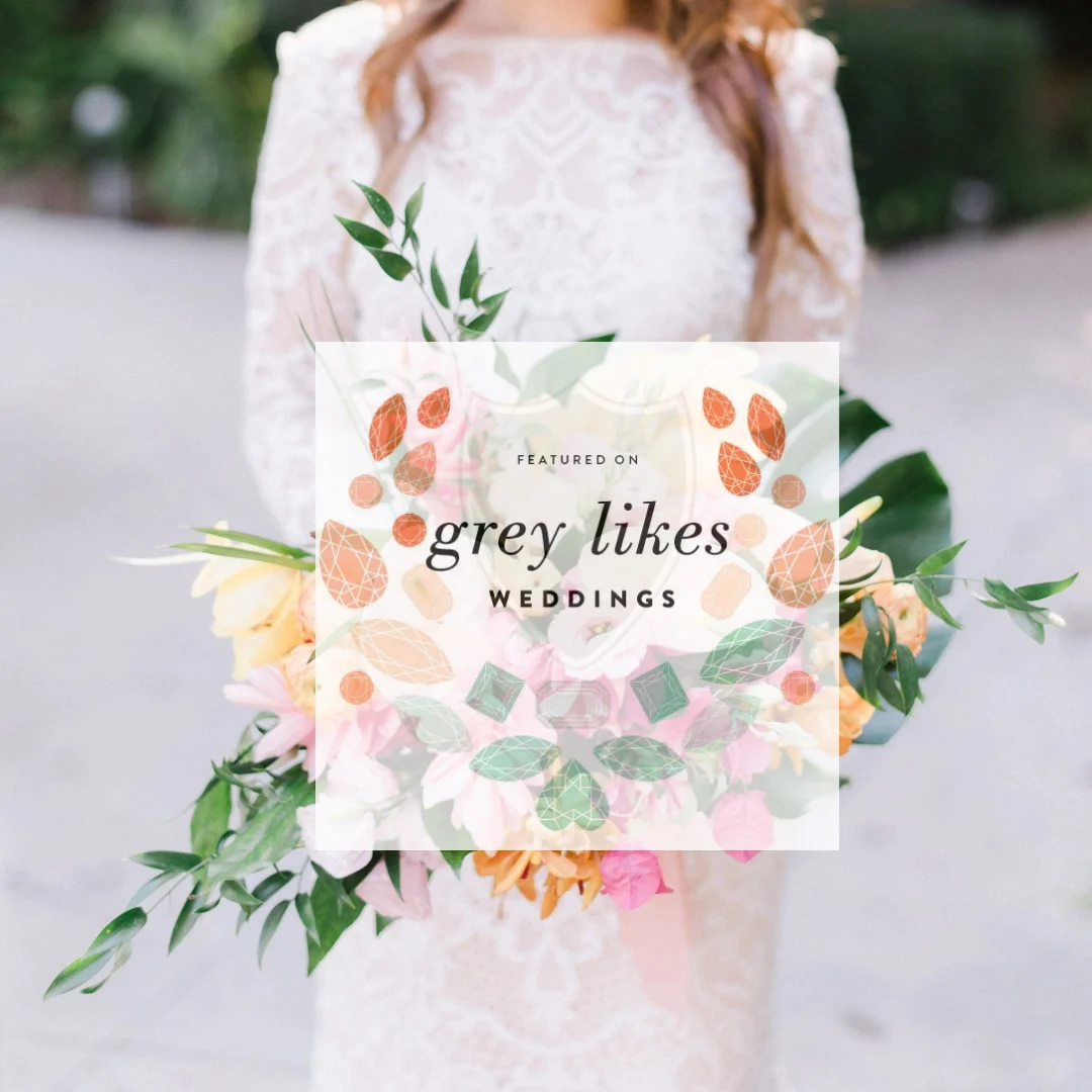 featured on grey likes weddings