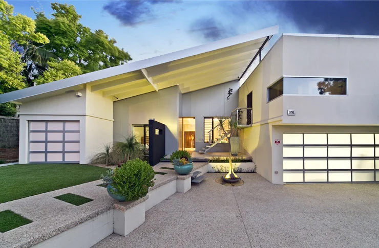After: Claremont property modernised after a complete renovation and transformation. 